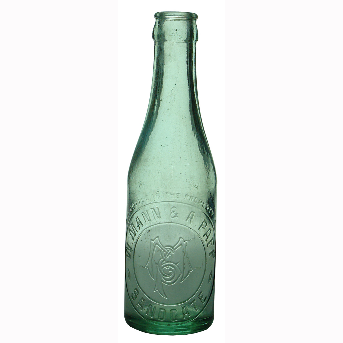 Crown Seal. W. Mann & A. Paff, Sandgate. 6 oz.