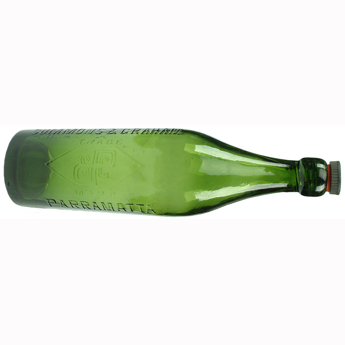 Internal Thread. Summon & Graham, Parramatta. Green. (New South Wales)