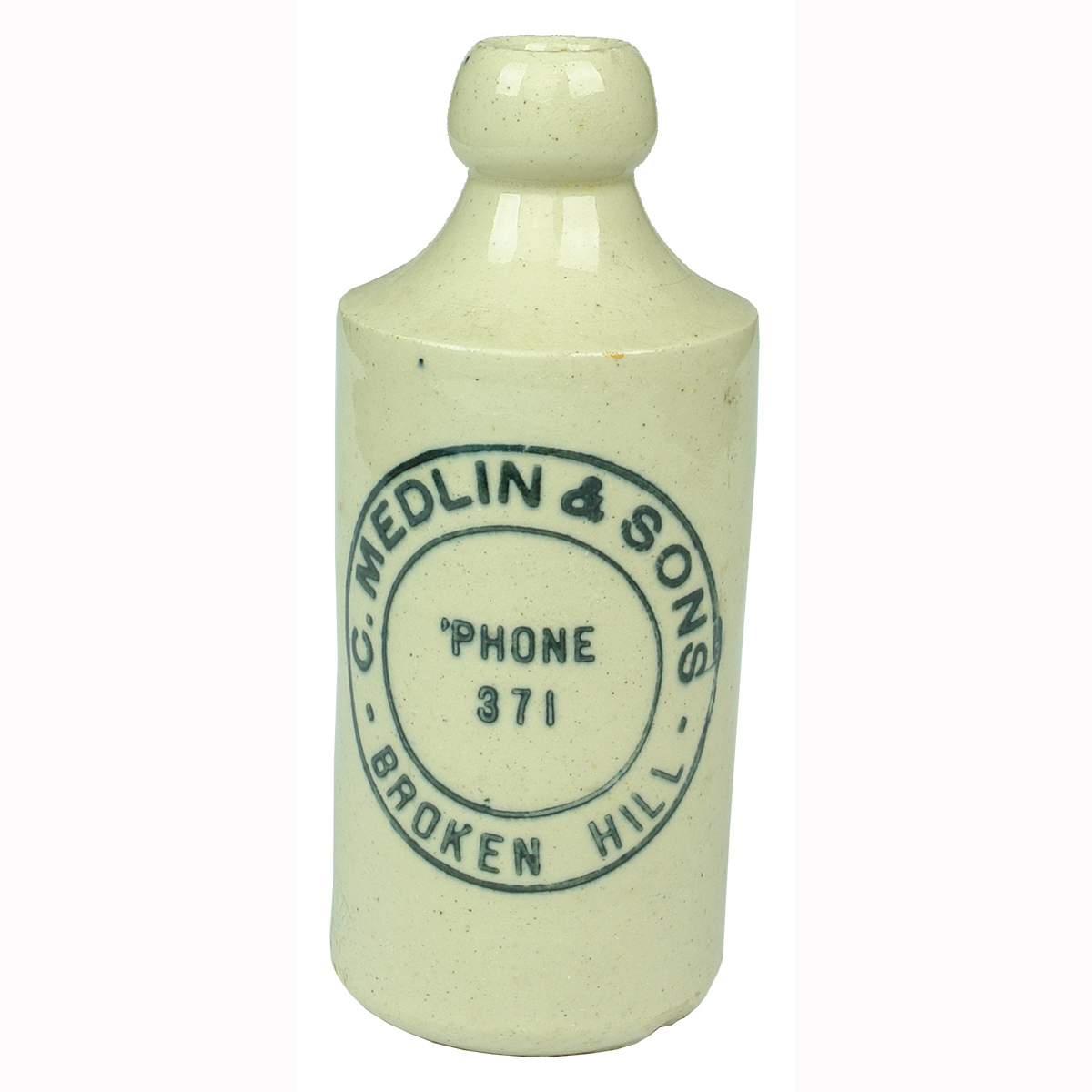 Ginger Beer. C. Medlin & Sons, Broken Hill. Mauri Bros & Thomson Sydney. (New South Wales)